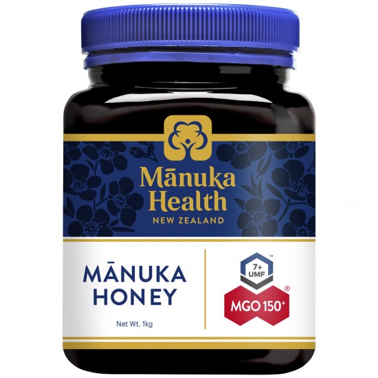 【秒杀包邮】Manuka Health 蜜纽康 MGO150+（UMF7+） 麦卢卡蜂蜜1kg  保质期2026.5